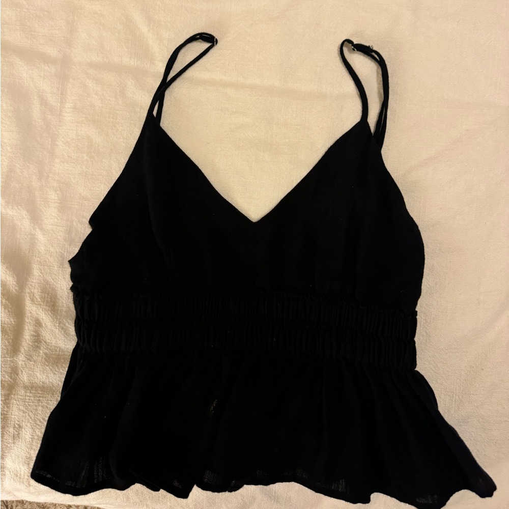 Black cami tank